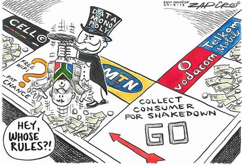 Data Monopoly Monopoly Data Cartoonist