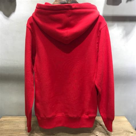 Buy Replica Supreme Box Logo Hooded Sweatshirt Fw17 Red Buy