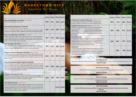 Bankstown Nice Remedial And Thai Massage Bankstown Nice Remedial And Thai Massage