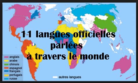 Carte Du Monde Des Langues Parlées My Blog