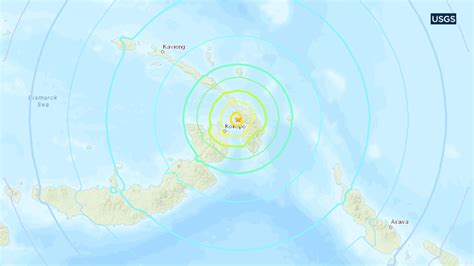 Papua New Guinea Earthquake 75 Magnitude Quake Strikes Triggers