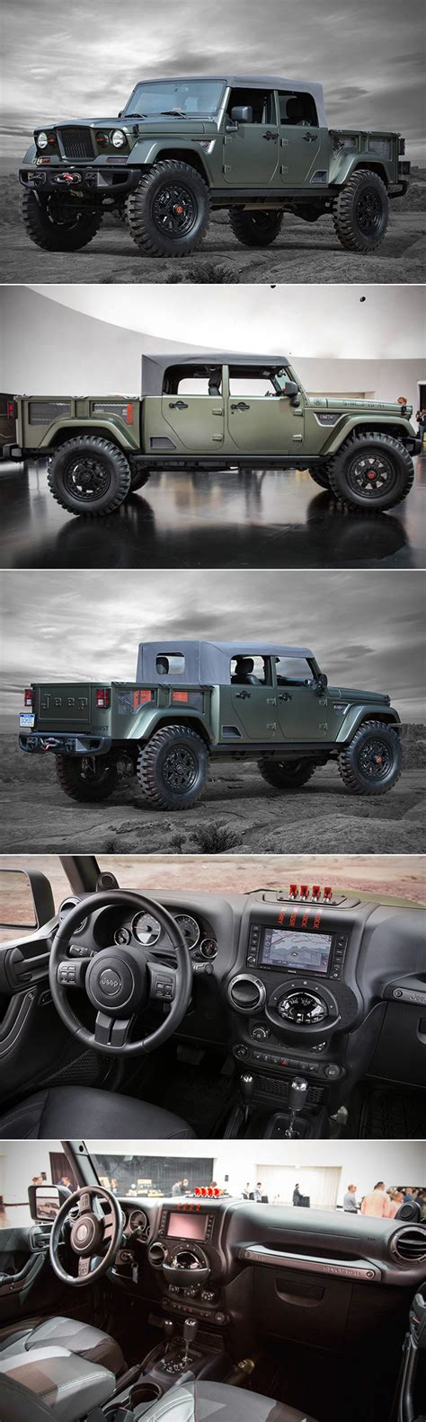 When Military Vehicle Meets Wrangler Unlimited You Get The Sleek Jeep
