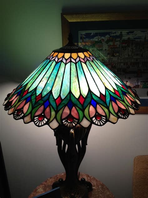 Pin By Virginia Kelly On Have You Seen This Lamp Stained Glass Lighting Stained Glass Rose