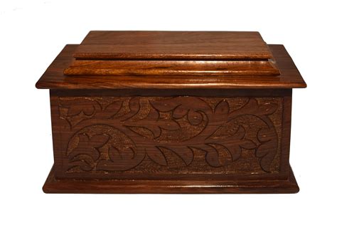 Wooden Cremation Urn Urn Box For Human Ashes Rosewood Hand Etsy Uk