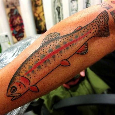 Tattoos Trout Tattoo Fly Fishing Tattoo