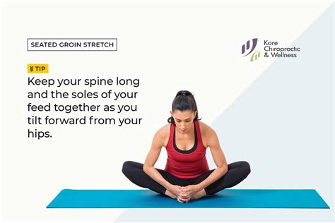 Seated Groin Stretch ? This simple #stretch, sometimes called the #ButterflyStretch, #stretch ...