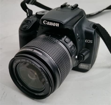 Canon Eos 400d Digital Slr Camera Lot 1046262 Allbids