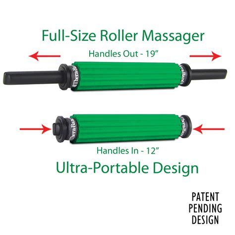 Thera Band Roller Portable Massager Paraplegic And Quadriplegic Physical Therapy
