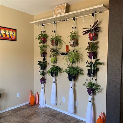 Adjustable Plant Hanger Multiple Plants Display Room Etsy Plant