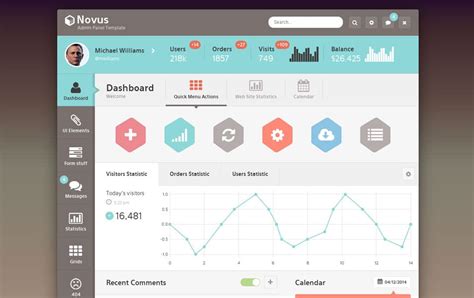 Change styles of these admin templates by simply pointing and clicking. Best Responsive Admin Templates
