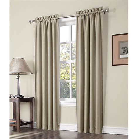 Accentuate the rooms in your home with curtains, which come in a variety of colors, styles, and lengths. Sun Zero Perez Thermal Lined Rod Pocket Window Curtain ...