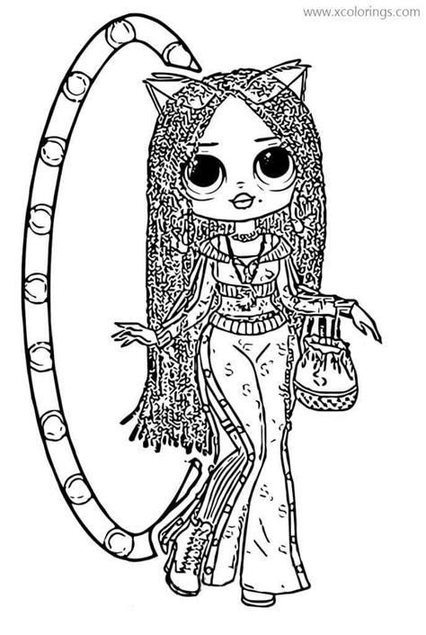LOL Surprise OMG Dolls Swag Coloring Pages. in 2021 | Horse coloring
