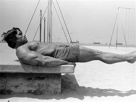 Free Download Arnold Schwarzenegger Golds Gym Venice Beach Ca 1976 Al