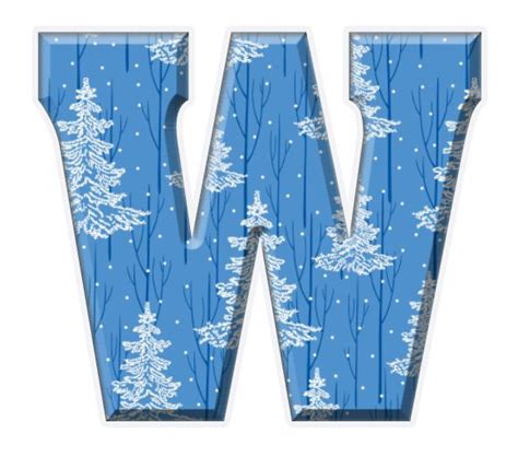 The english alphabet consists of 26 letters: W.. ‿ | Christmas alphabet, Alphabet and numbers, Winter ...