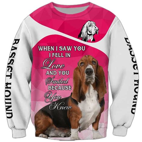 Basset Hound Sweatshirt For Humans Top Personalized