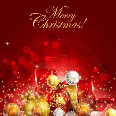 Beautiful Christmas Background Vector Graphic Free Vector Graphics
