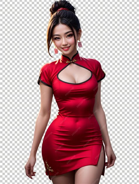 Premium Psd Elegant Attractive Beautiful Sexy Asian Girl Game