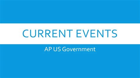Ppt Current Events Powerpoint Presentation Free Download Id6069783