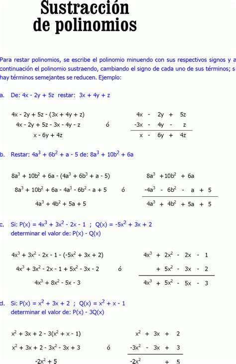 Ejemplos Y Ejercicios De Álgebra Y MatemÁticas De Sexto Grado De