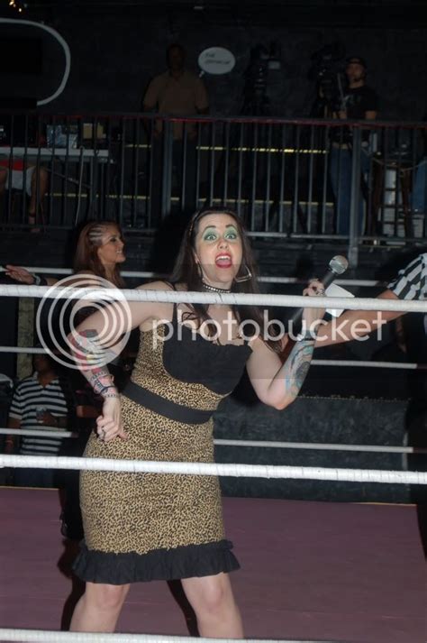 The Live Event Hostess Of Shine Wrestling The Original Scream Queen