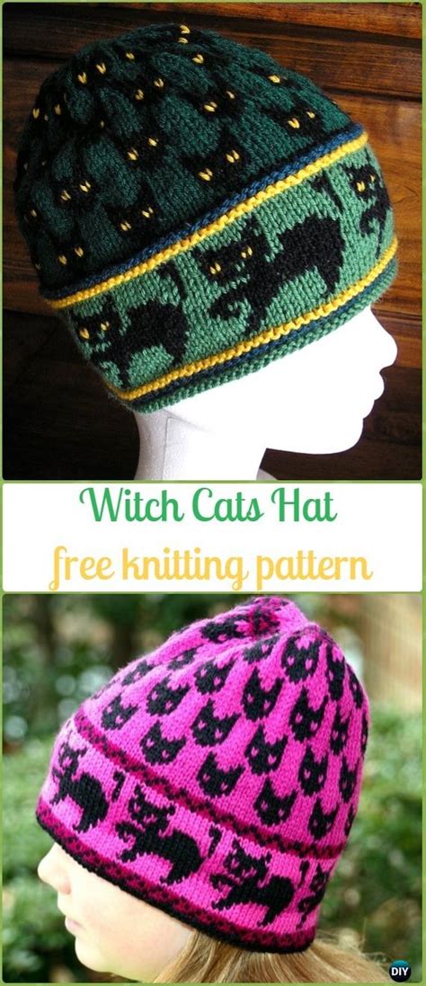 Witch Knitting Pattern Mikes Nature