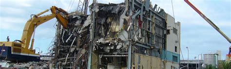 Demolition Contractors Rigging Services Wrecking Plant And Machinery