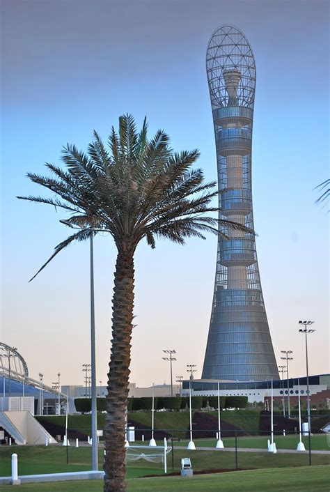 The Torch In Doha Qatar Doha Space Needle Qatar Towers Marina Bay
