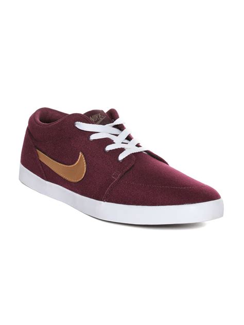 Nike Night Maroon Gold Volieo Sneakers Maroon Casual Shoes Buy Nike