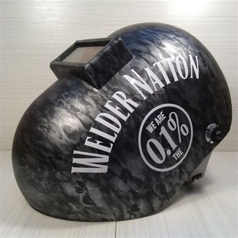 Welder Nation Custom Painted Welding Helmet Custom Welding Helmets