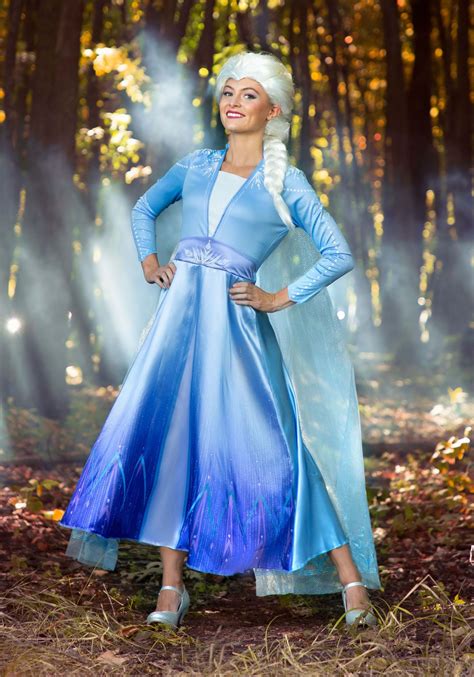 Deluxe Frozen Elsa Costume For Women