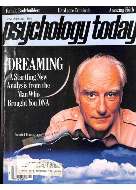 Cover Print Of Psychology Today November 1983