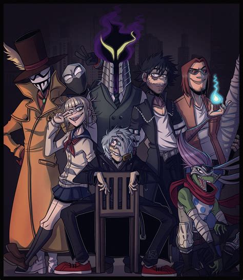 The League Of Villains Bnha Speedpaint By Ashesfordayz On