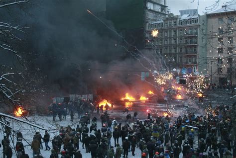 Kiev Has Become A War Zone Photos Business Insider