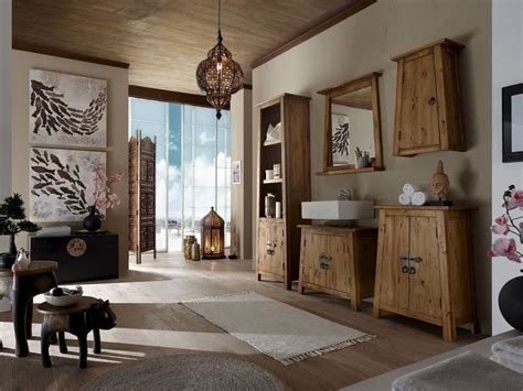 Seit 2008 bieten wir langlebige möbel aus massivholz an. Badmöbel Set im reto Look aus Alt Holz - Massivholzmöbel ...