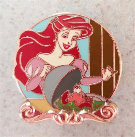 Disney Ariel And Sebastian D23 The Little Mermaid 30th Anniversary Pin 139615 1610 Picclick