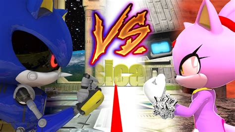 The Musical Battle Super Sonic Racing Metal Sonic Vs Blaze 3d Sonic