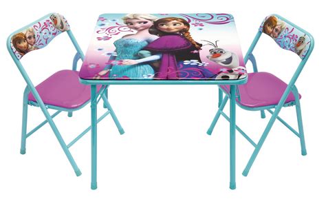 The most common kids folding table material is wood. Frozen Activity Table and Chairs Set | Walmart Canada