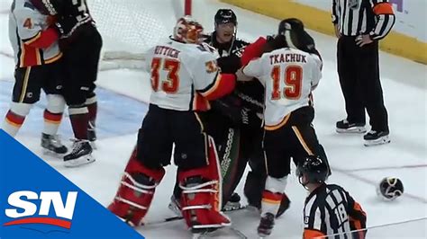 Nhl Fights Of The Week Goalie Fights Youtube
