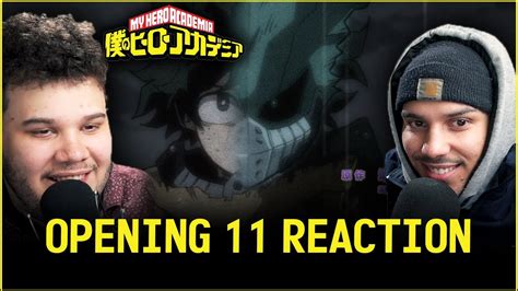 My Hero Academia Opening 11 Reaction Depressed Deku Youtube