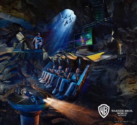 Batman Knight Flight Attraction Opens At Warner Bros World Abu Dhabi