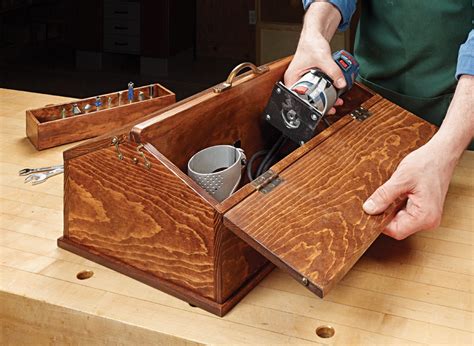 Antique Toolbox Woodworking Project Woodsmith Plans