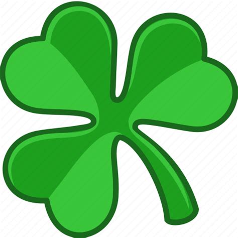 Clover Ireland Irish Luck Lucky Saint Patrick Shamrock Icon