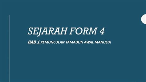 Panduan buat pelajar tingkatan 4 yang ingin mendapatkan nota ringkas sejarah untuk persediaan peperiksaan dan mengulangkaji mata pelajaran sejarah. Nota Sejarah Tingkatan 4 - Bab 1 (Part 1) - YouTube