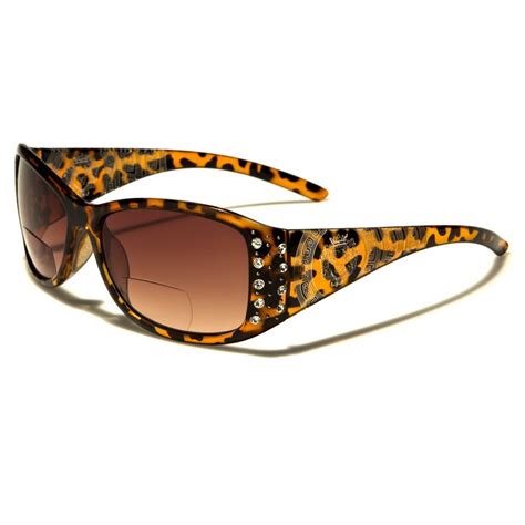 Mass Vision Womens Designer Bifocal Sunglasses With Rhinestones Hard Case Included Walmart