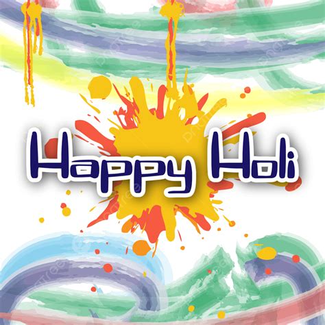 Holi Color Festival Vector Design Images Holi Festival With Colorful
