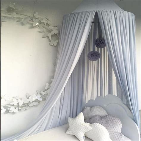 After sifting through various options. Baby Mosquito Net Hanging Curtain Round Hung Crib Tent ...