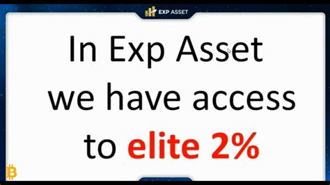 Exp Asset Full Presentation 2018 Youtube