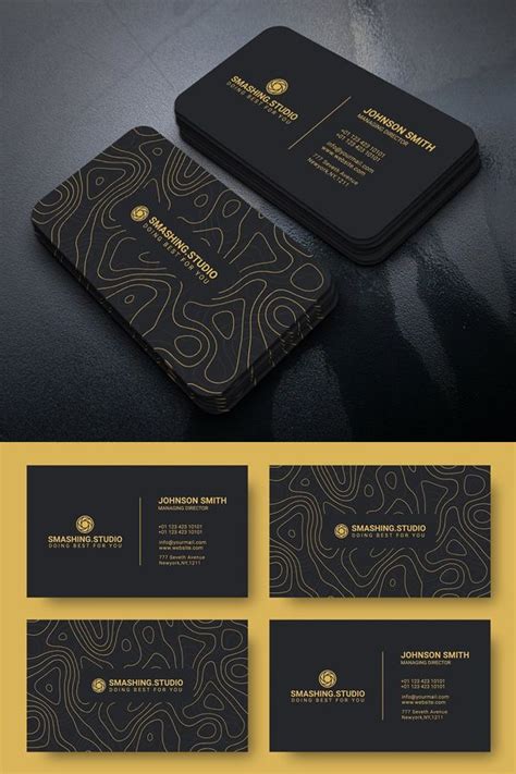 Stylish Business Cards Design Graphic Design Junction Business