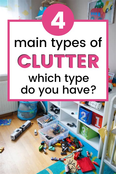The Four Categories Of Clutter Clutter Paper Decluttering Clutter