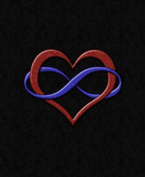 Infinity Heart Symbol Polyamory Pride Flag Polyamory Pri Flickr